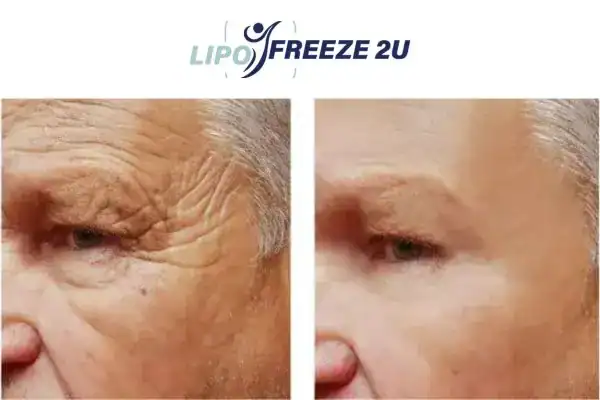 Mens before and after Morpheus 8 Pinner results.